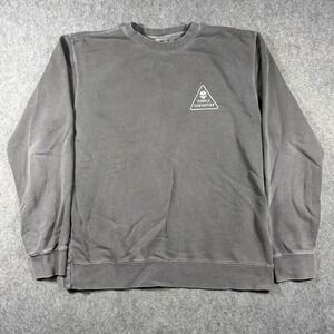 Barbell Brigade Mens Humble Domination Crewneck Sweatshirt Gray Medium Gym